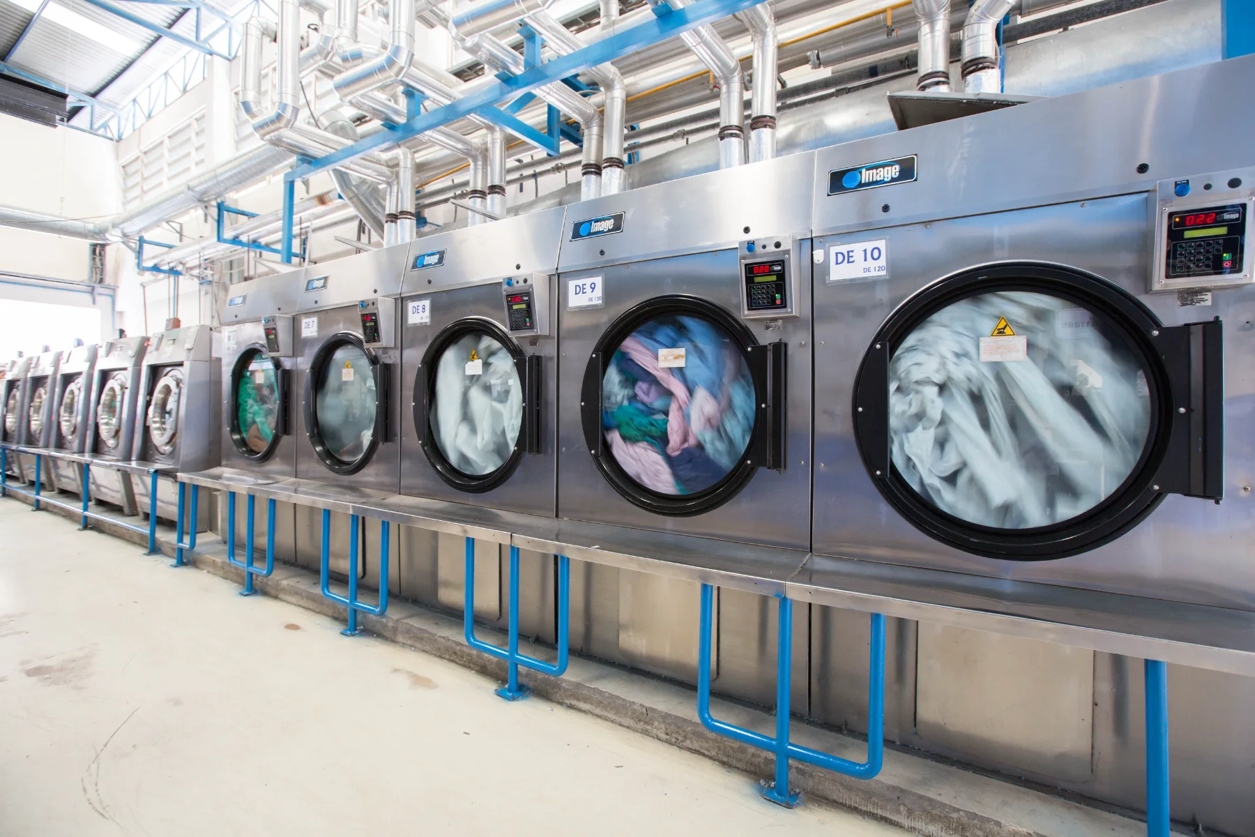 Grand Central Laundry machine line
