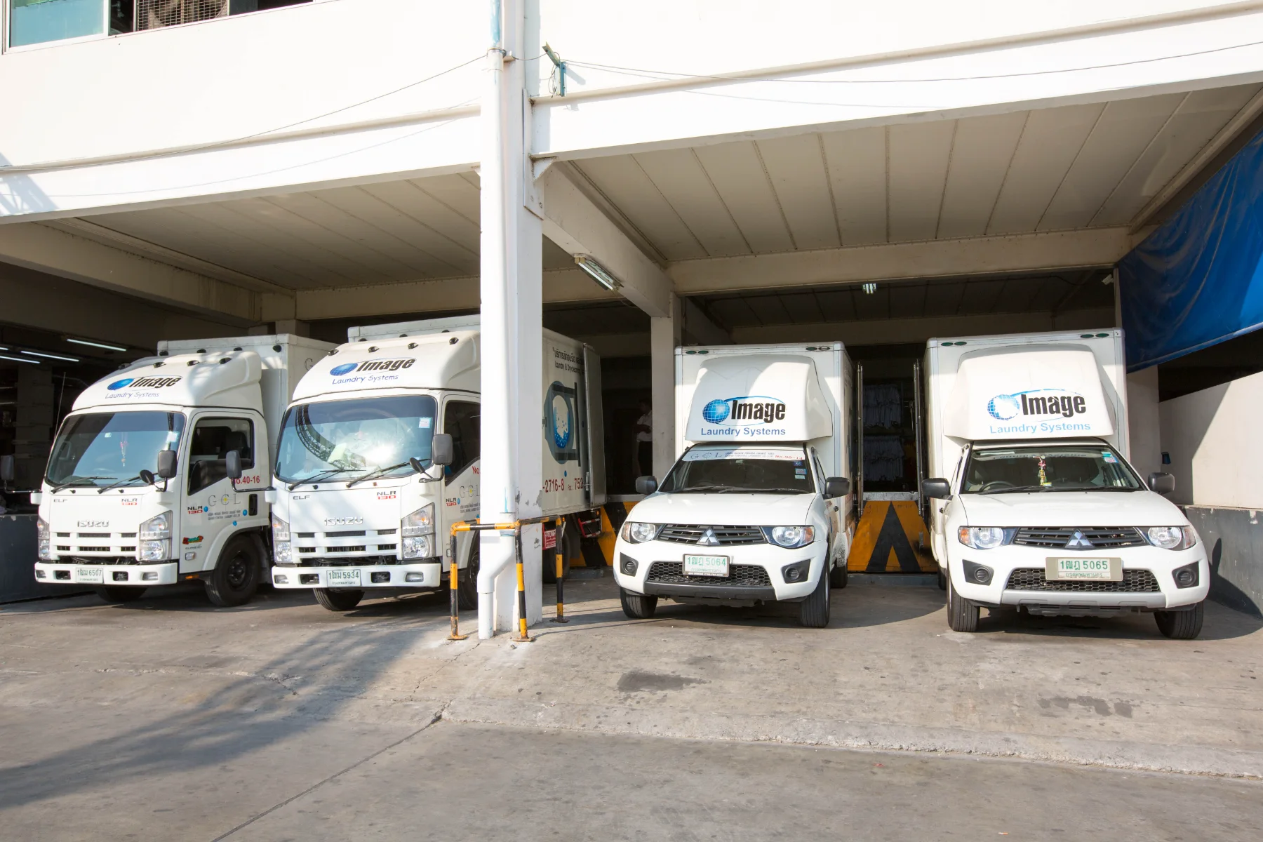 Grand Central Laundry delivery and service fleet