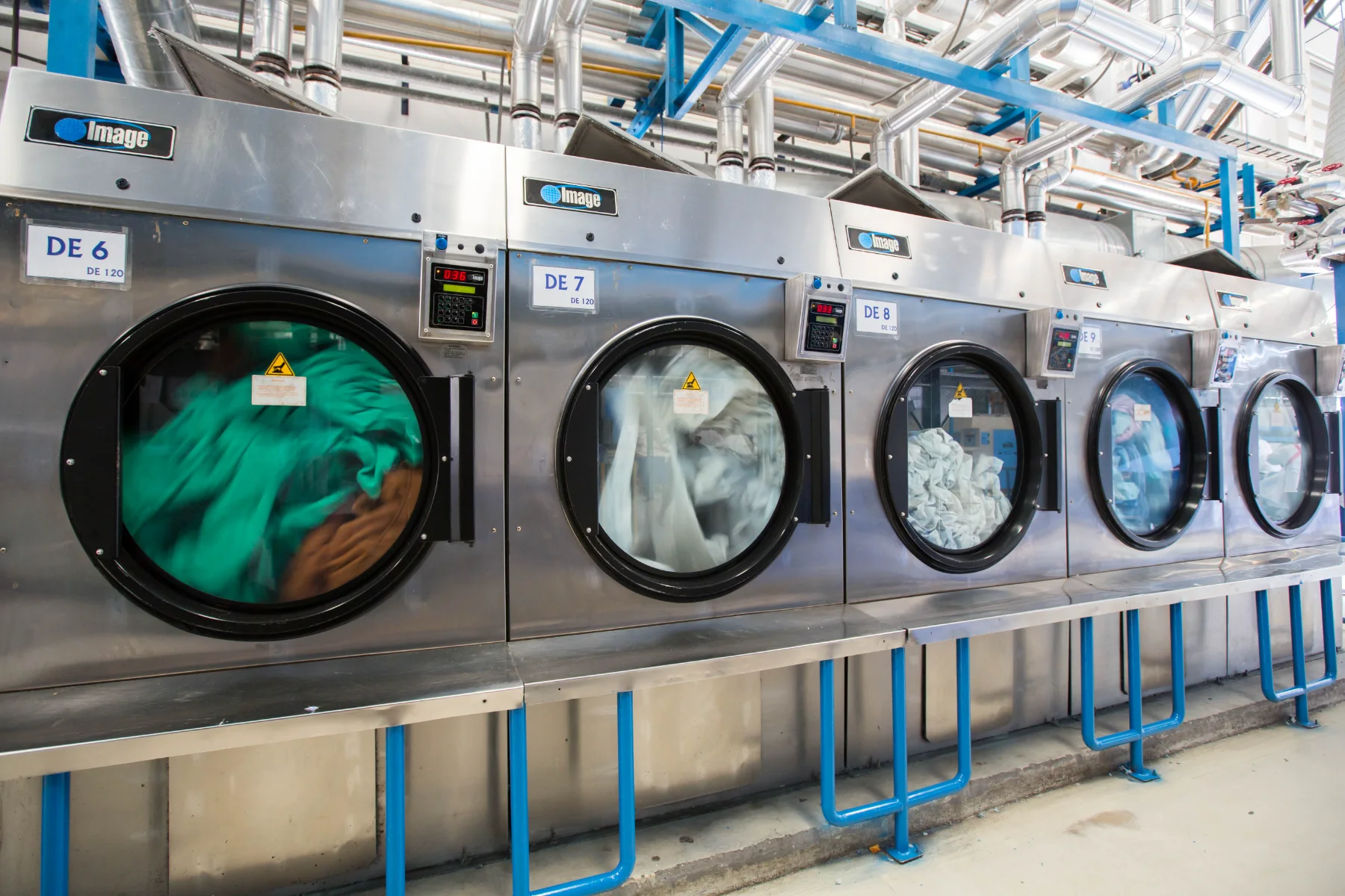 Laundry machines