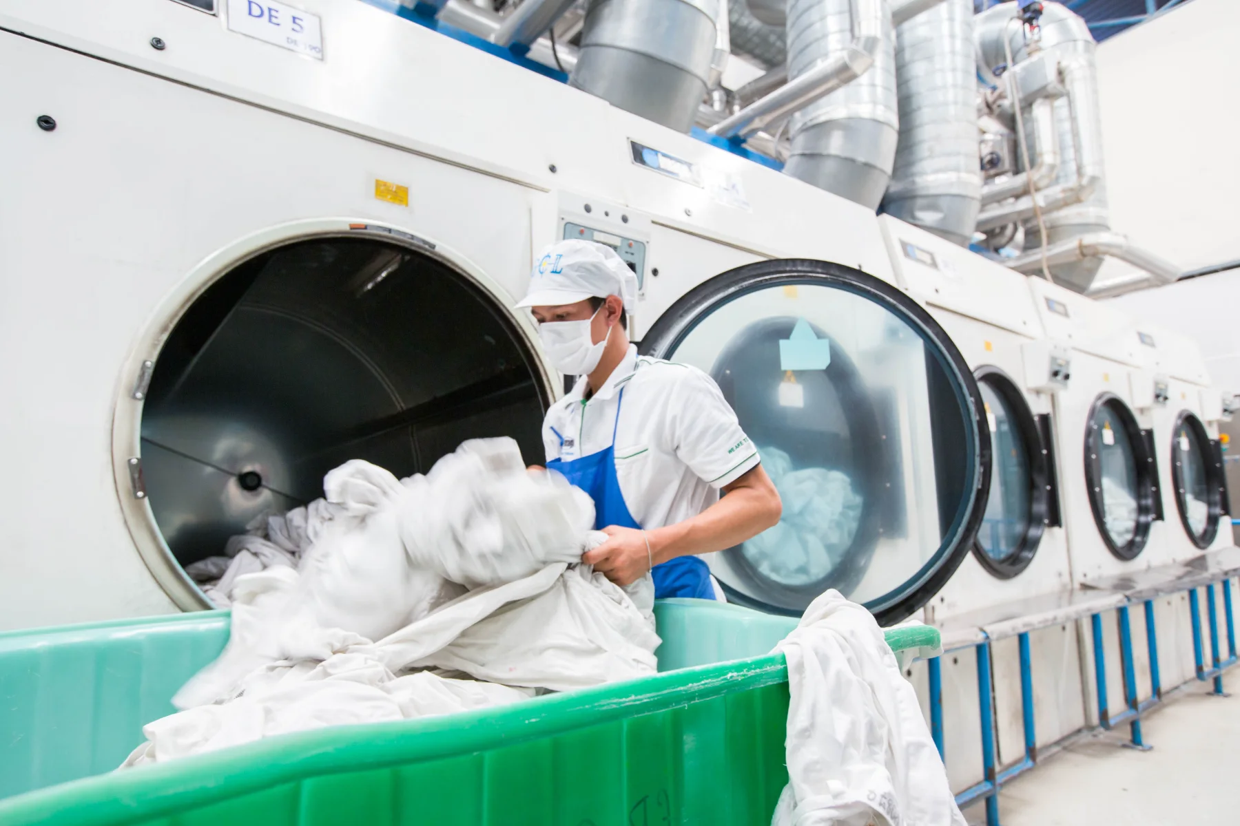 Industrial washing service